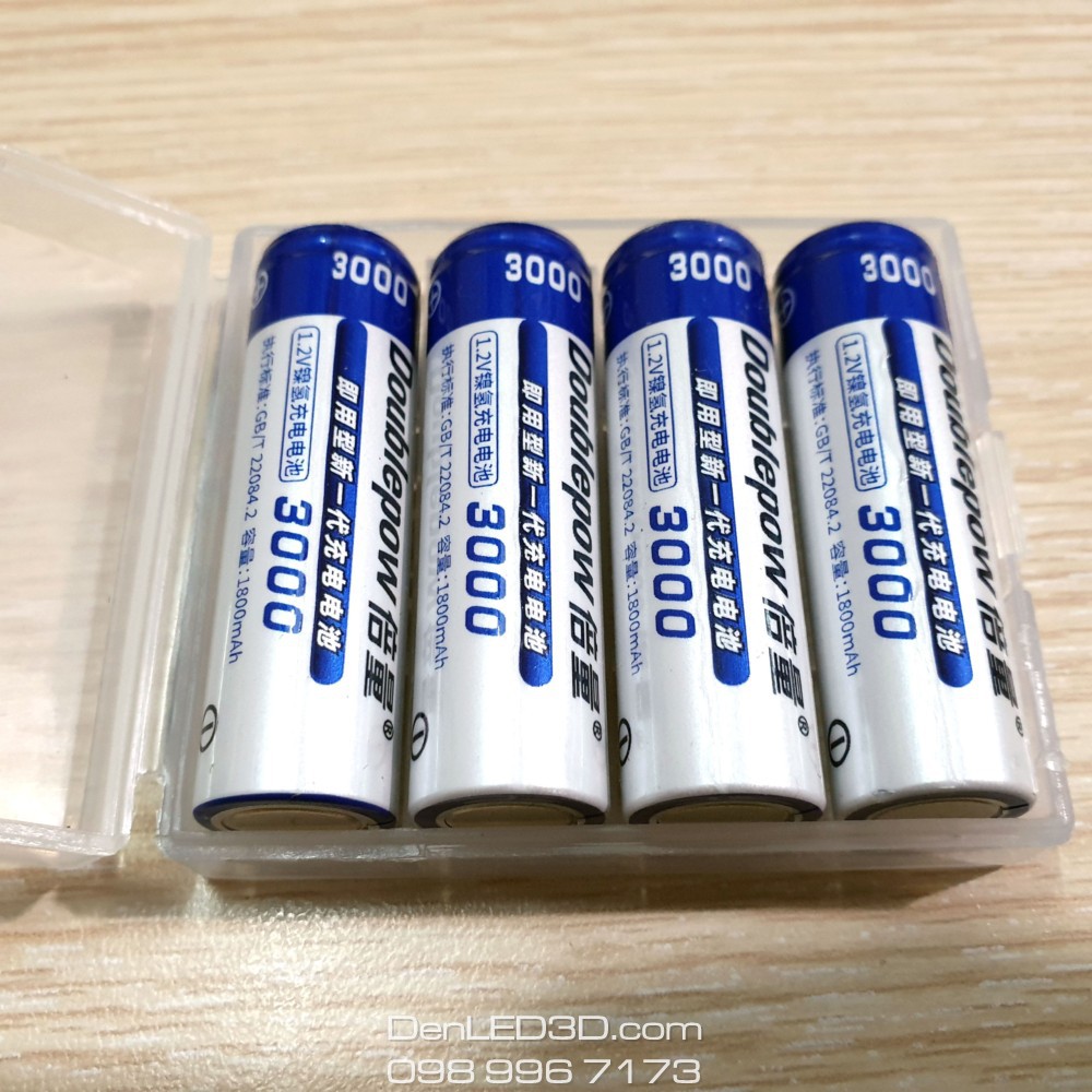 [Chính Hãng] Pin Sạc DoublePow 1200 - 3200 Mah Bán Lẻ - Dung Lượng Thật, BH 1 Đổi 1