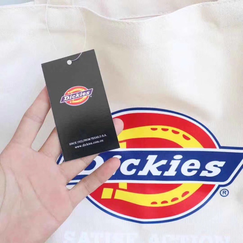 Túi tote dickies đen trắng hàng cao cấp.