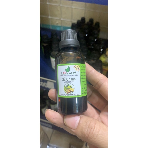 Tinh dầu Bạc Hà  -QUẾ - SẢ CHANH  thiên nhiên thơm phòng, giải cảm, đuổi côn trùng: chai 50ml