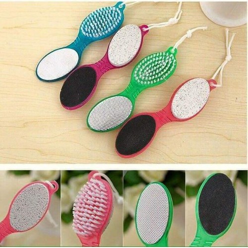 Dụng cụ chà gót chân đa năng bằng nhựa và đá bọt