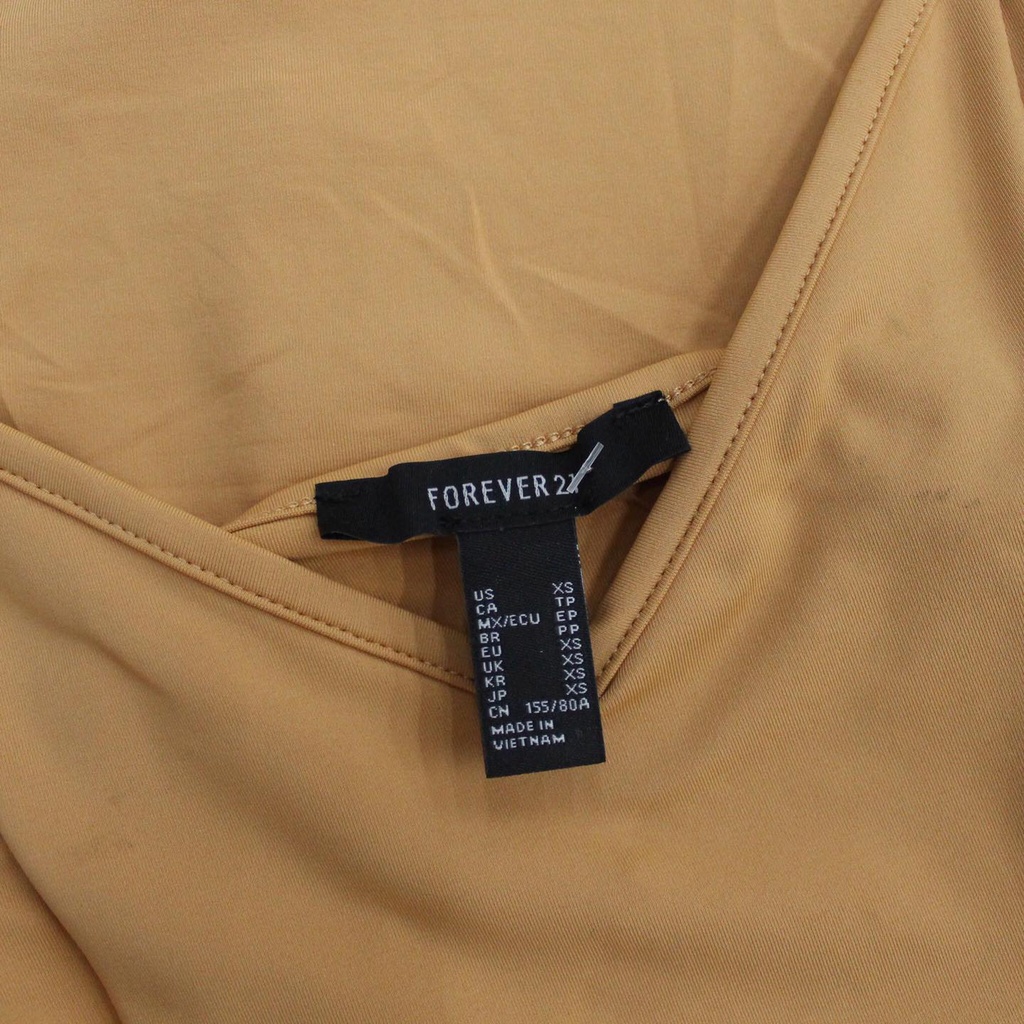 Q8967 - Bodysuit thun 2 dây F21, trơn