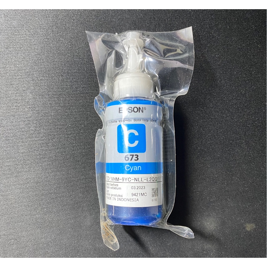 Bộ mực in 6 màu máy in Epson L805/ L800/ L1800/ L850 T673 chính hãng