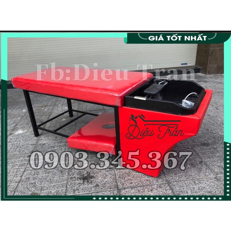 Giường Gội 2in1 bồn nhựa