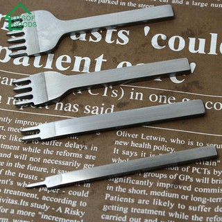 3/4/5/6mm Leather Craft Tools Hole Punches Stitching Punch Tool