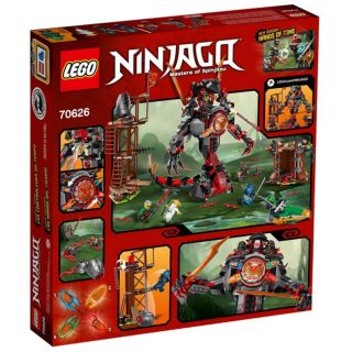 Sự Khởi Đầu Của Đế Chế Sắt LEGO NINJAGO 70626 (704 Chi Tiết)