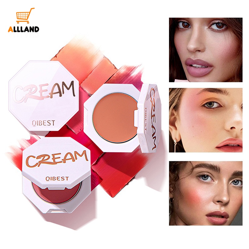 Phấn Má Hồng Lâu Trôi Không Thấm Nước 6 Màu Sắc Tự Nhiên Tùy Chọn