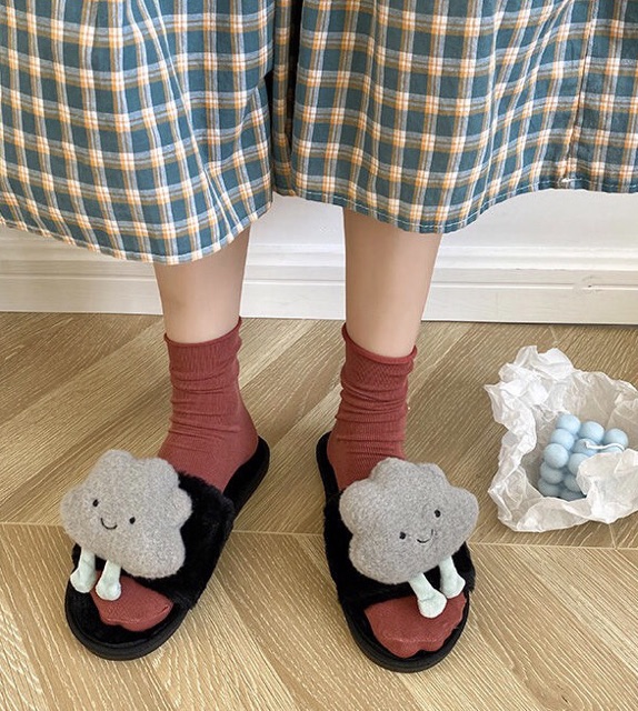 Dép bông đám mây ☁️