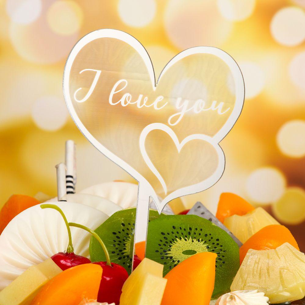 Jane Bánh Topper Kỷ Niệm|Đạo Cụ Tráng Miệng Bằng Acrylic