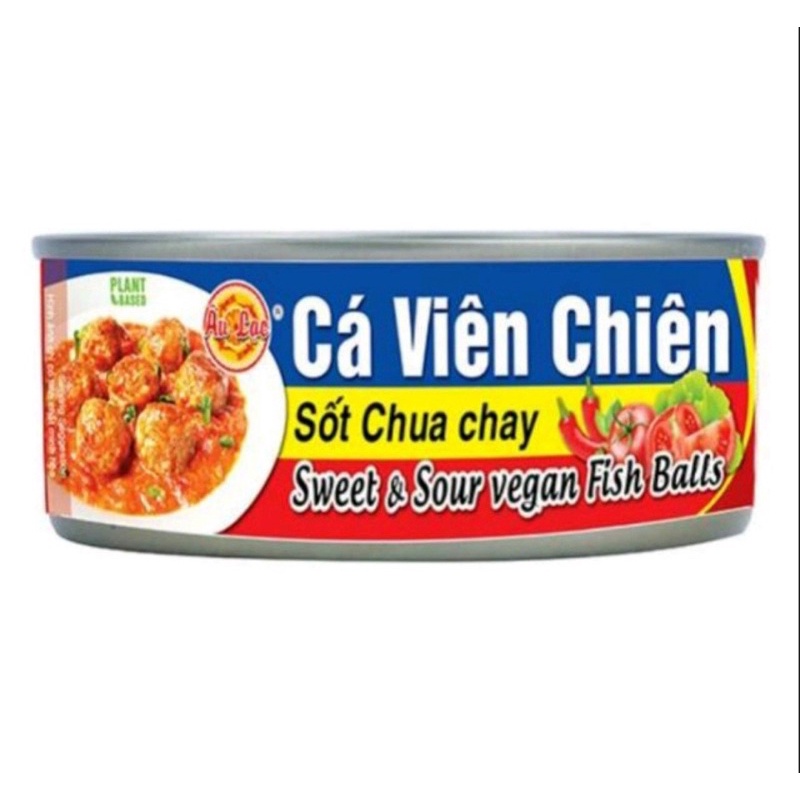 Cá Viên Chiên Sốt Chua Cay Chay Âu Lạc