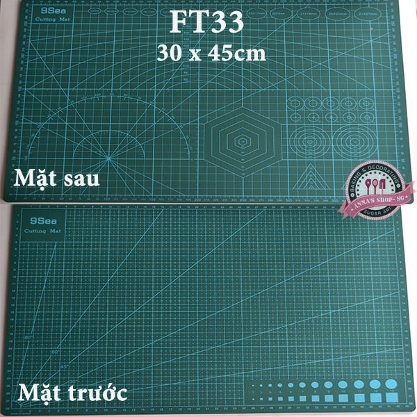 FT033 MIẾNG LÓT XANH A3