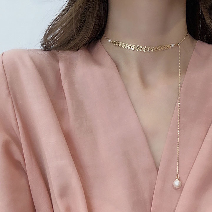 Vòng cổ Chuỗi Ngọc Trai Sang Trọng