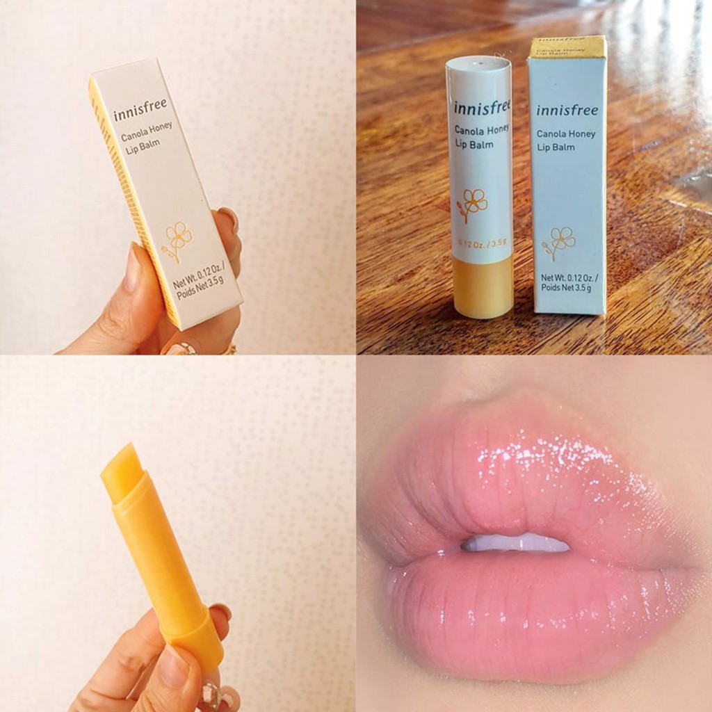 Son Dưỡng Innisfree Canola Honey Lip Balm 3.5g