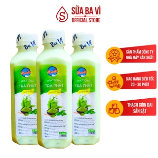 [Có Thạch] - Matcha Trà Nhật Ba Vì - Zmilk - Chai 350ML