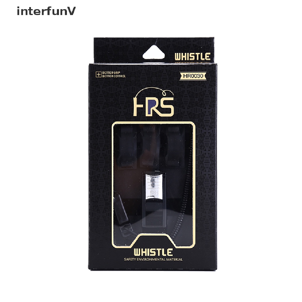 [InterfunV] Còi Thổi Bằng Nhựa Không Hạt Âm Thanh Lớn Cho Bóng Đá / Bóng Rổ