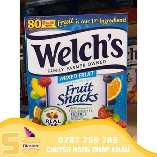 【SòMarket】Kẹo Dẽo Welch's Hộp 90goi