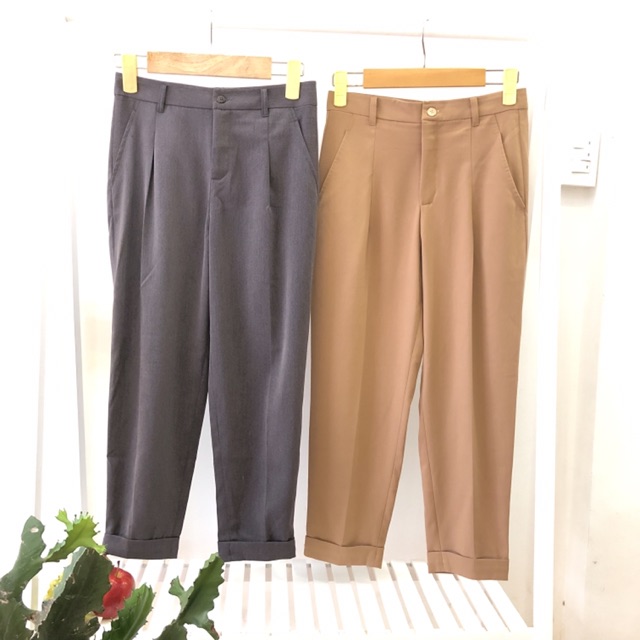 Quần Kaki Công Sở Form Baggy ( Hình thật/ Hàng sẵn)