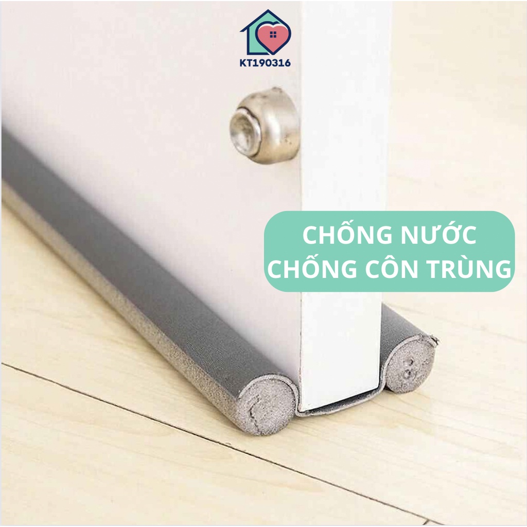 ( Dài 95cm ) Thanh Nẹp Xốp Chặn Khe Cửa Chống Bụi Ngăn Côn Trùng Bụi Bẩn Tránh Kẹt Tay Kẹt Chân 95cm