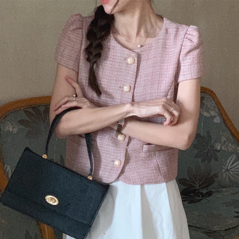 Áo Sơ Mi Ngắn Tay Thiết Kế Mới Thanh Lịch 52202