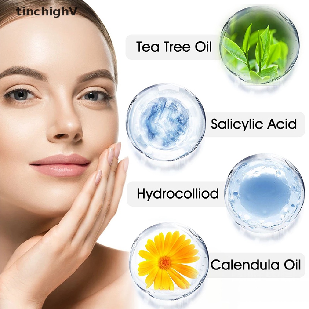 Set 2 Miếng Dán Mụn Hydrocolloid Cỡ Lớn Tiện Dụng