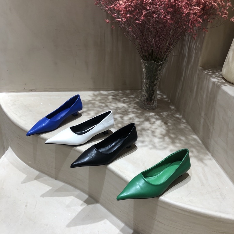 Giày mũi nhọn gót 3p mẫu mới 2021