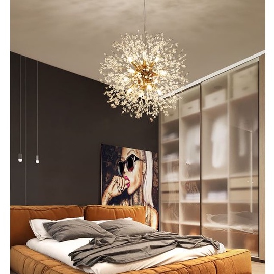 Đèn thả chùm AKINA Bồ Công Anh cao cấp hiện đại trang trí nội thất sang trọng - Kèm bóng LED chuyên dụng.