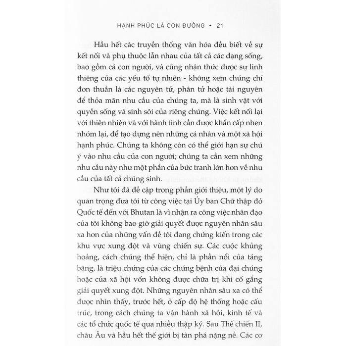 Sách - Hạnh Phúc Là Con Đường