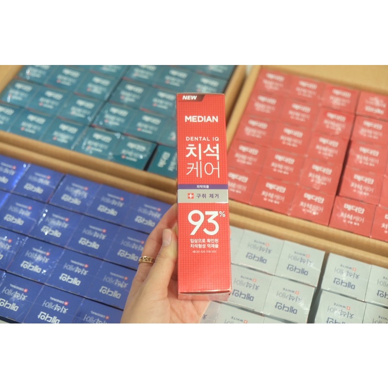 Kem Đánh Răng Median Dental IQ 120g Hàn Quốc - Giúp Làm Trắng Răng