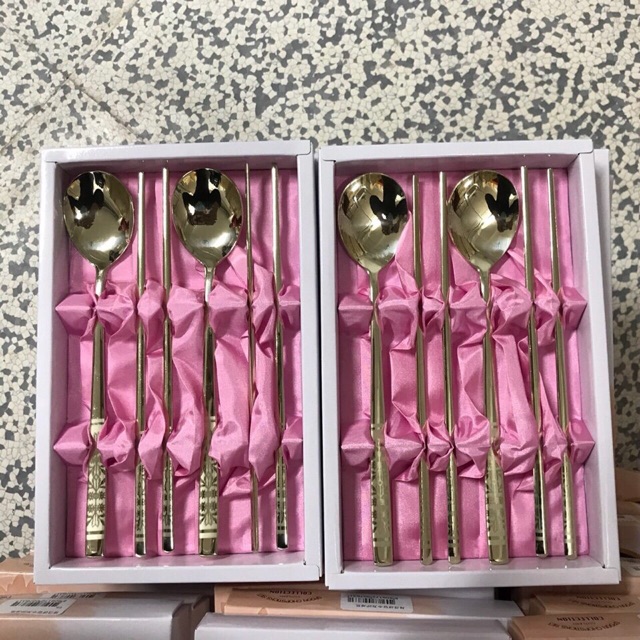 Bộ Thìa Đũa INOX Hàn Quốc