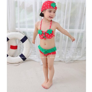 BIKINI DÂU TÂY CHO BÉ