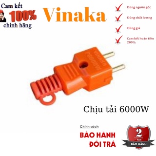 Phích cắm điện chịu tải công suất cao 6000W VINAKA nhựa ABS chống vỡ chống cháy chịu nhiệt tốt cao cấp Vinaka PC3