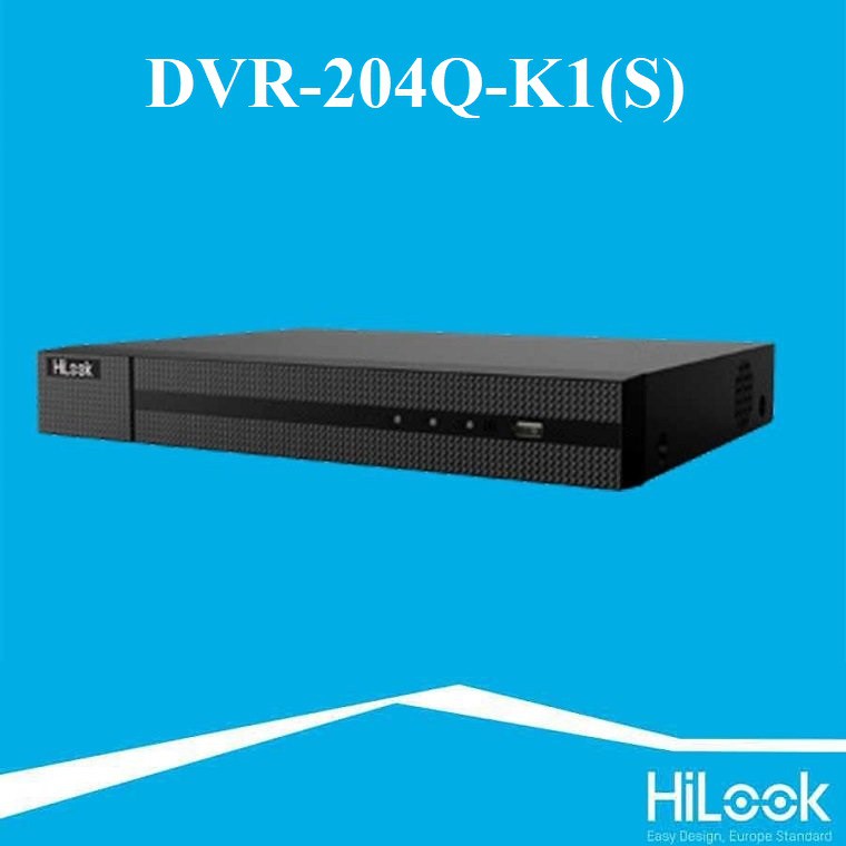 Đầu ghi hình TVI-IP 4 kênh HILOOK DVR-204Q-K1(S) - Hàng chính hãng