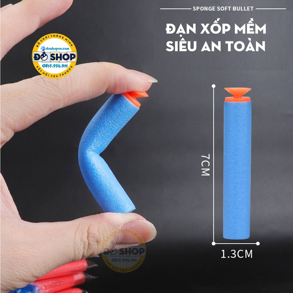 Bộ 10 Que Đ.ẠN Xốp EVA Mềm Dành Cho Đồ Chơi Nerf - Đô Shop