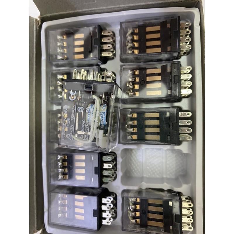 Rơ le trung gian 8 và 14 chân coil 24VAC/ 36VAC/ 48VAC/ 110VAC/ 220VAC