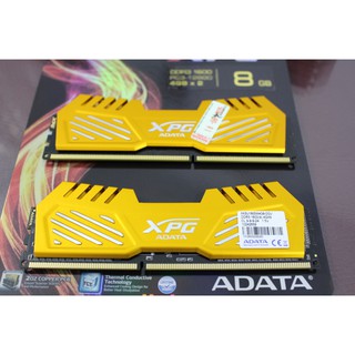 RAM Adata XPG V2.0 - 8GB (2x4GB), DDR3, 1600MHz