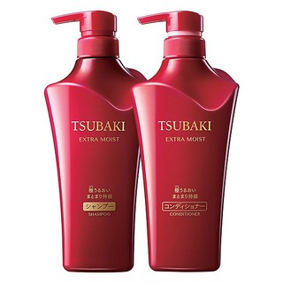 Hộp Quà Bộ Đôi Gội Xả TSUBAKI Siêu Cấp Ẩm (500ml/Chai)