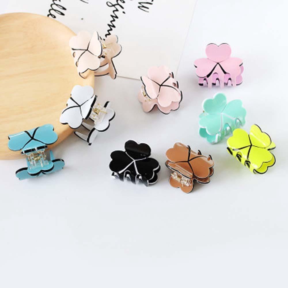 Kẹp Tóc Acrylic Màu Kẹo Ngọt Cho Nữ