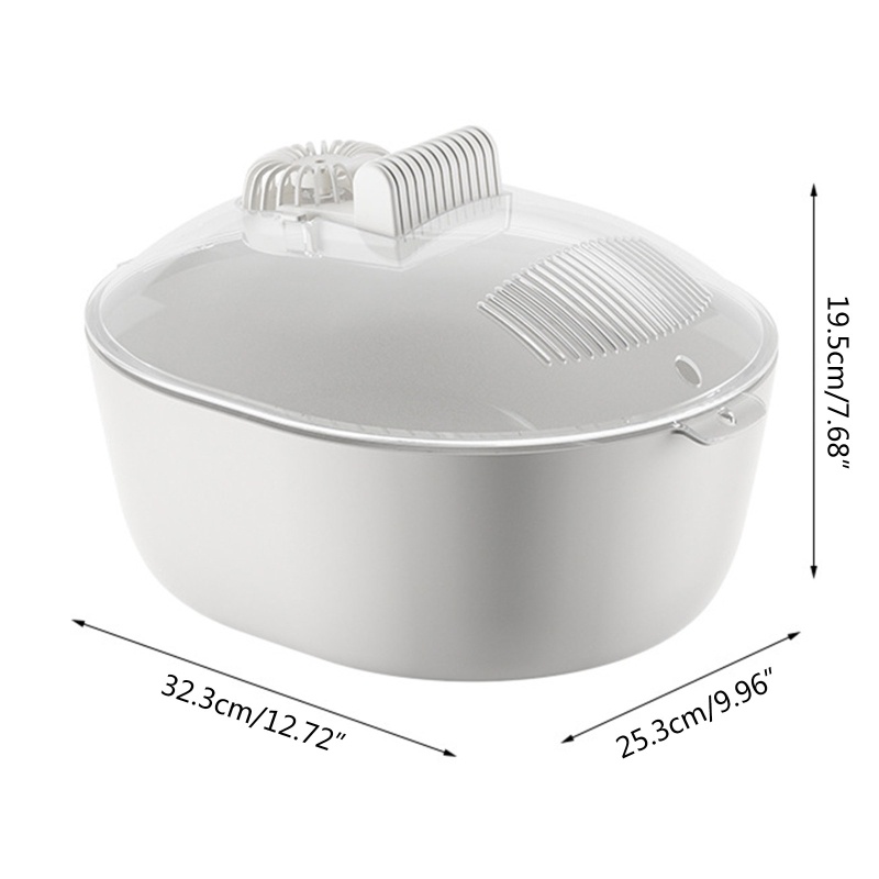 Khay Rã Đông Thực Phẩm Xoay 360 Độ° Phụ Kiện Chuyên Dụng Cho Gà / Hải Tặc