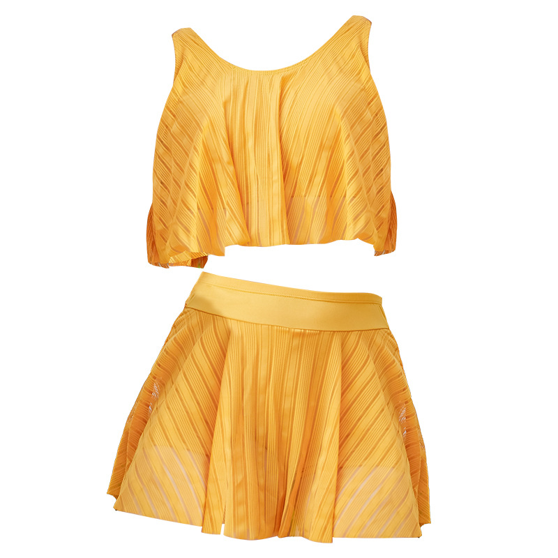 Bộ Đồ Bơi 2 Mảnh Màu Trơn Có Đệm Ngực Cho Nữ | BigBuy360 - bigbuy360.vn