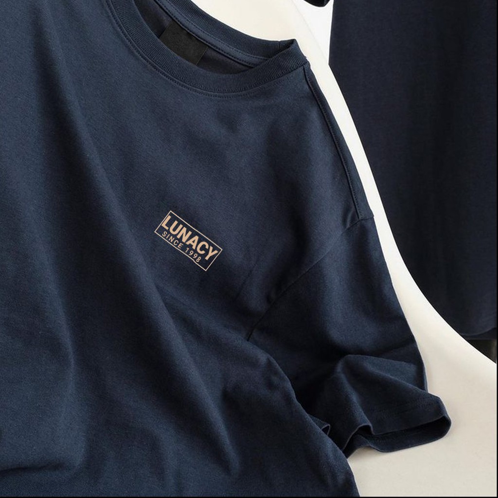 Áo thun tay lỡ D.tshirt phông Unisex nam nữ Cotton oversize form rộng LUNACY | BigBuy360 - bigbuy360.vn