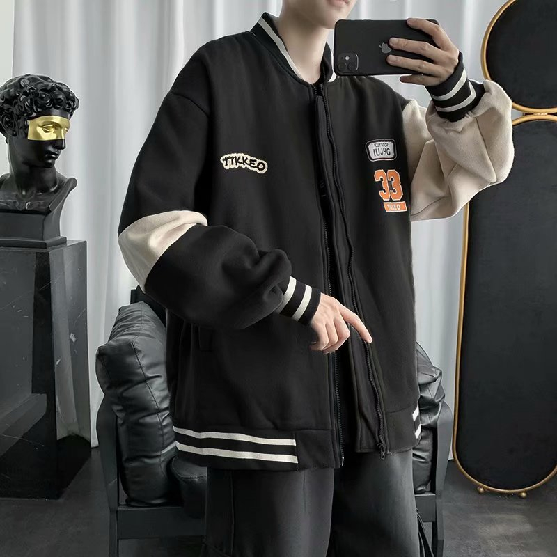 Áo Khoác Bóng Chày Phong Cách Hàn Quốc Size M-2xl | BigBuy360 - bigbuy360.vn