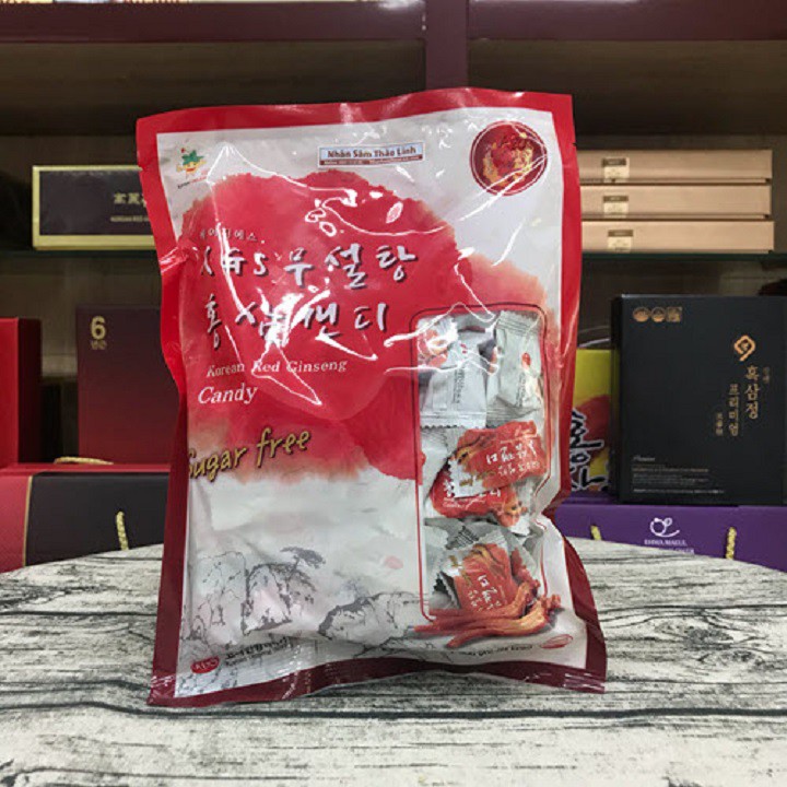 Kẹo hồng sâm không đường KGS Hàn Quốc 300GR - cho người ăn kiêng tiểu đường