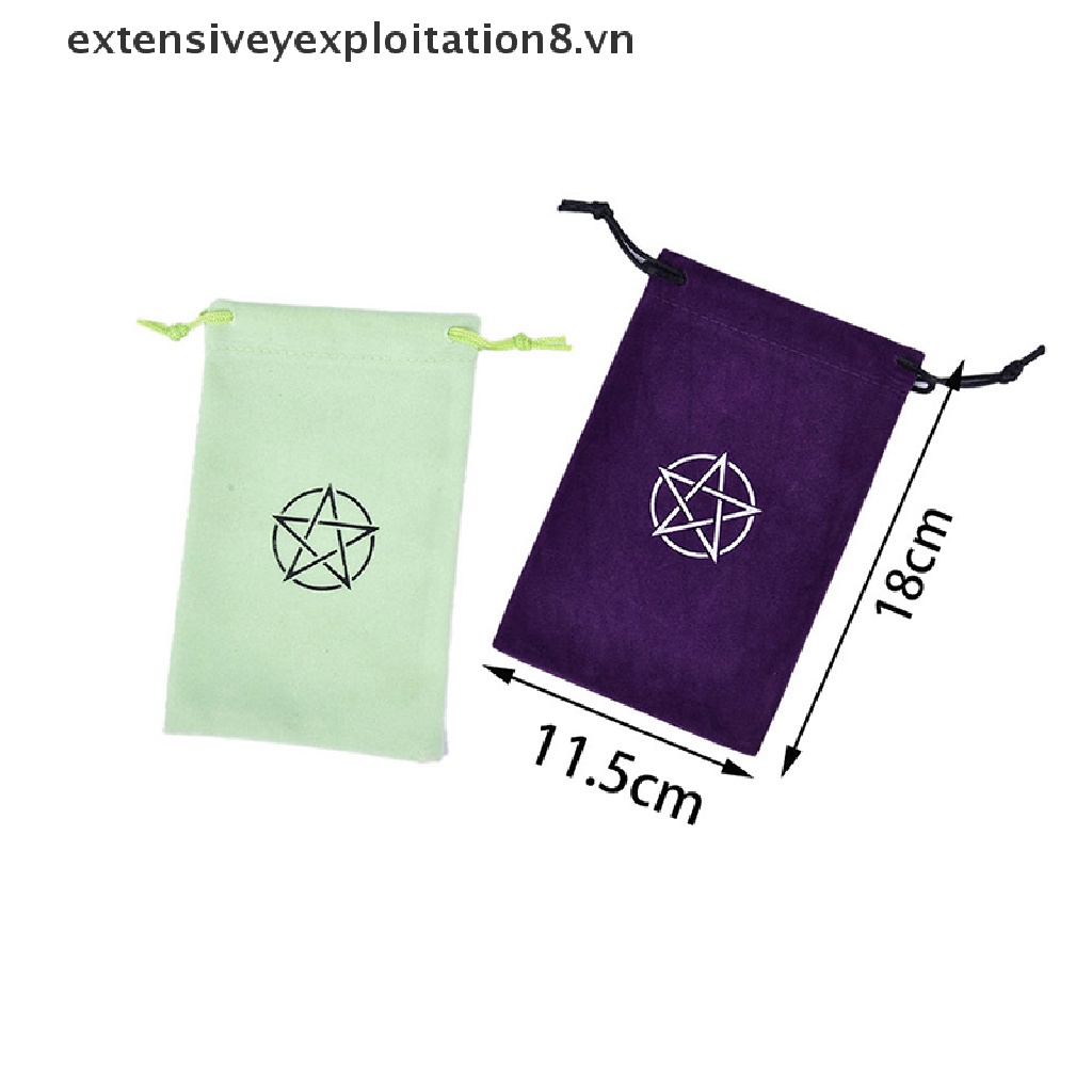 Túi Dây Rút Đựng Bài Tarot Hình Ngôi Sao Năm Cánh 115 * 180