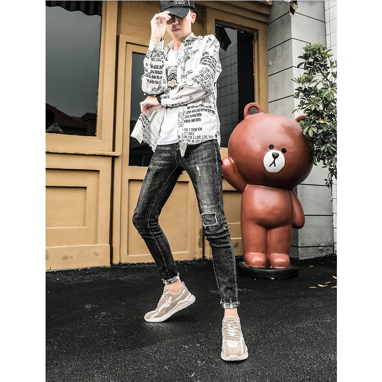 Giày Thể Thao Nam 💖FREESHIP💖 Sneaker Phối Da Lộn - Giày Phong Cách Trẻ Trung Năng Động | BigBuy360 - bigbuy360.vn