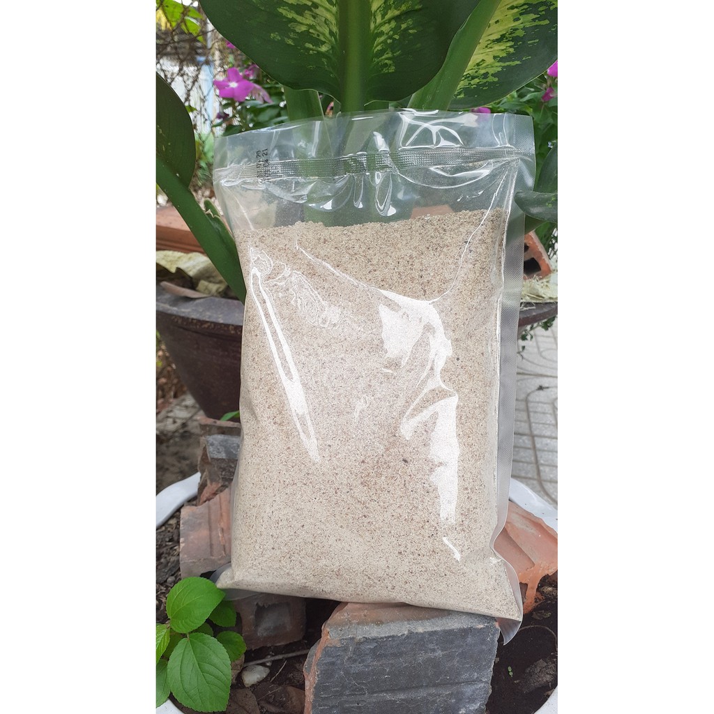 Bánh Dầu Đậu Phộng Chưa Qua Xử Lý bịch 1kg Làm phân Hữu Cơ tự Nhiên An Toàn Giàu Đạm và Dinh Dưỡng Cao