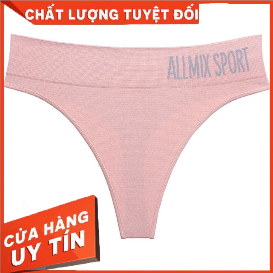 Quần lót lọt khe nữ sexy (Giá Rẻ Hủy Diệt) Allmix Sport cotton thể thao cạp to - LK08 | WebRaoVat - webraovat.net.vn