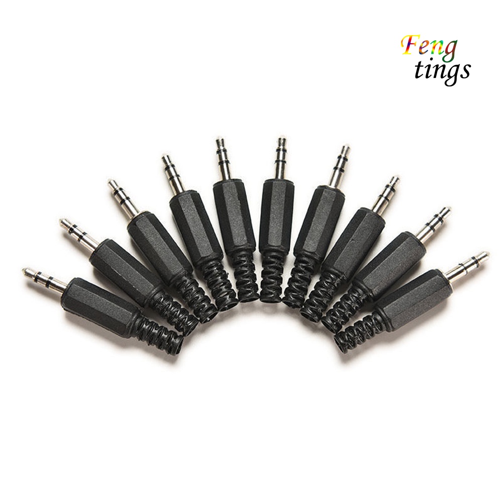 Set 10 Đầu Cắm Âm Thanh 3.5mm Chất Lượng Cao