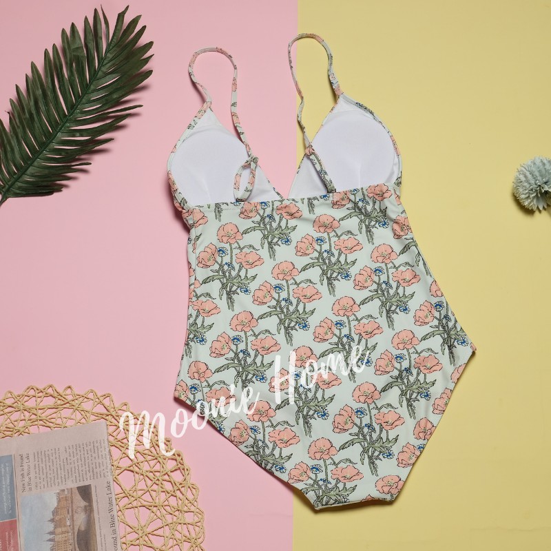 Bikini Nữ 1 Mảnh, Đồ Bơi Liền Thân Họa Tiết Hoa Nhí Nhẹ Nhàng Mã BN - 219 | BigBuy360 - bigbuy360.vn