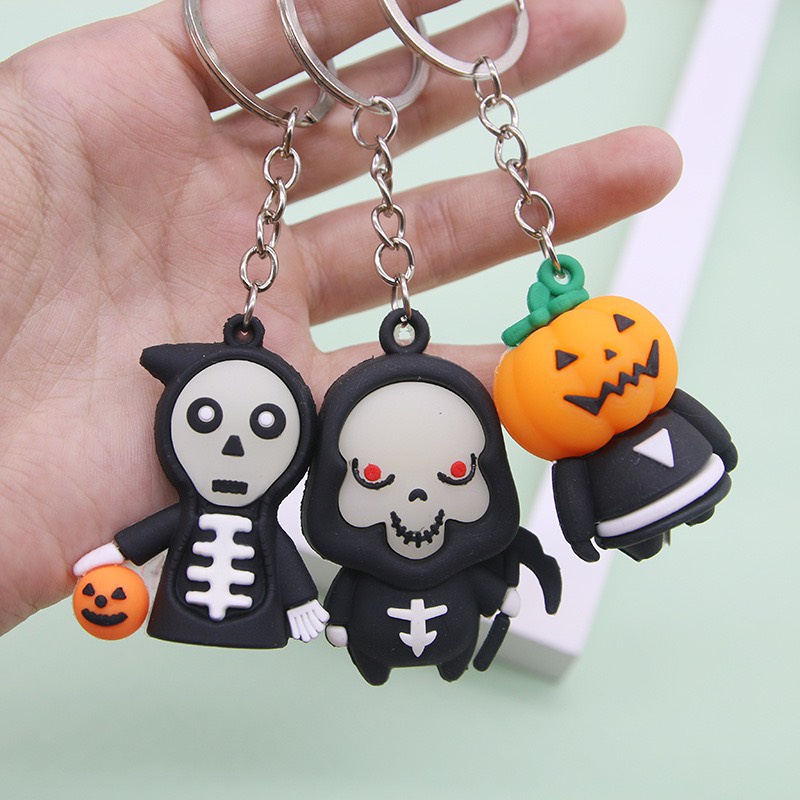 Móc khoá  halloween _ kinh dị dùng treo balo móc khoá dễ thương
