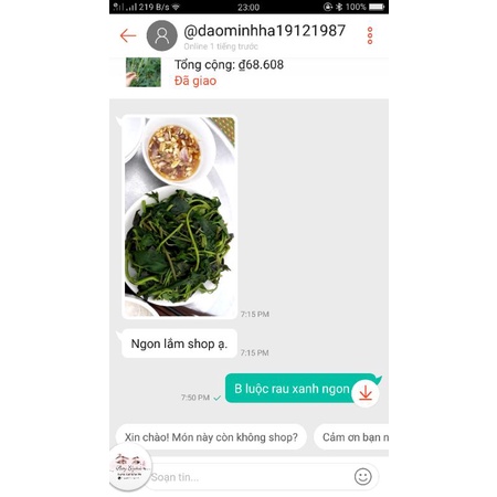 Rau lang siêu ngọn