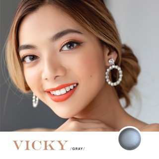 Kính áp tròng - Vicky Gray - Brown
